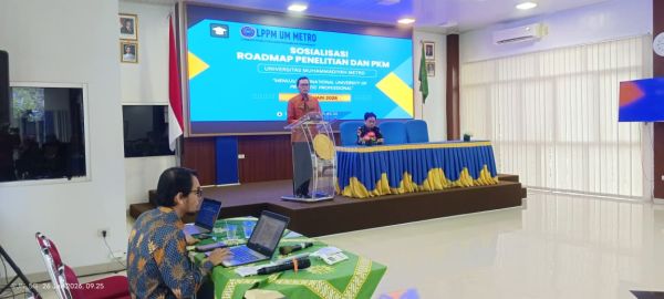 UM Metro Akselerasi Visi "International Prophetic University" Melalui Roadmap Penelitian & PkM: Wujud Nyata Dukung SDGs Pendidikan Berkualitas