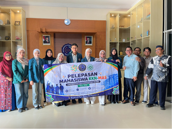 UM Metro Lepas Mahasiswa KKN Muhammadiyah ‘Aisyiyah, Wujudkan Pengabdian Profetik untuk Mendukung Pembangunan Berkelanjutan