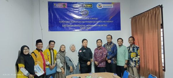 PENANDATANGANAN KONTRAK DPPM 2026 UM METRO: USULAN PROPOSAL MEROKET 144%, TEGASKAN KOMITMEN RISET BERKELANJUTAN