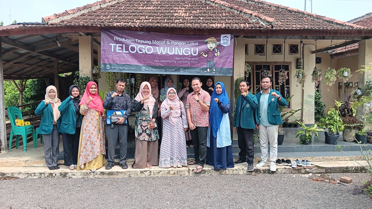MONITORING DAN EVALUASI PROGRAM PENGABDIAN KEPADA MASYARAKAT HIBAH DRTPM KEMENDIKBUD RISTEK BATCH II  DI DESA TELOGO WUNGU SUMBER GEDE LAMPUNG TIMUR