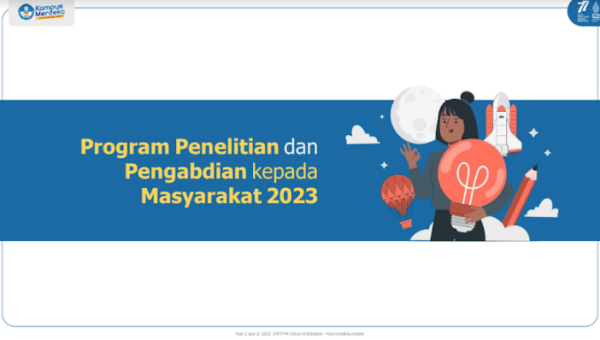 Informasi perpanjangan pengusulan Proposal penelitian dan pengabdian kepada masyarakat DRTPM