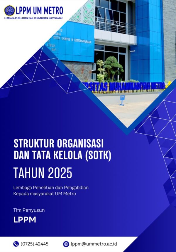 Penyusunan SOTK LPPM UM Metro Pasca Merger dengan PPIKI Selesai