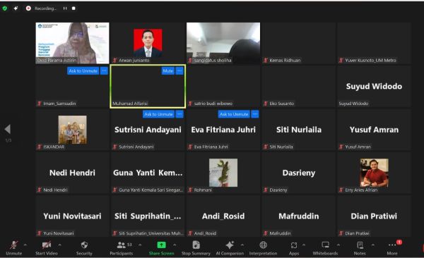 LPPM UM Metro Sukses Gelar Pendampingan Hibah Penelitian DPPM Series II 2025/2026: Strategi Jitu Raih Pendanaan Riset